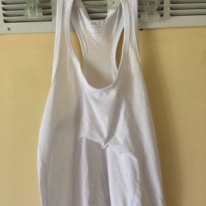 Women’s white tank top